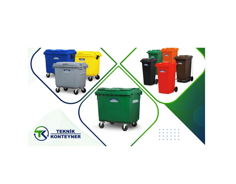 Kurumsal Temizlikte Pratik ve Dayanıklı Seçim: Plastik Çöp Konteynerleri