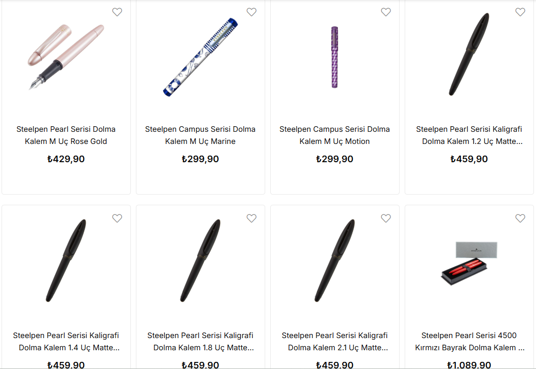 Dolma Kalem Dünyasına Giriş: Modeller, Set Alternatifleri ve Fiyat Analizi