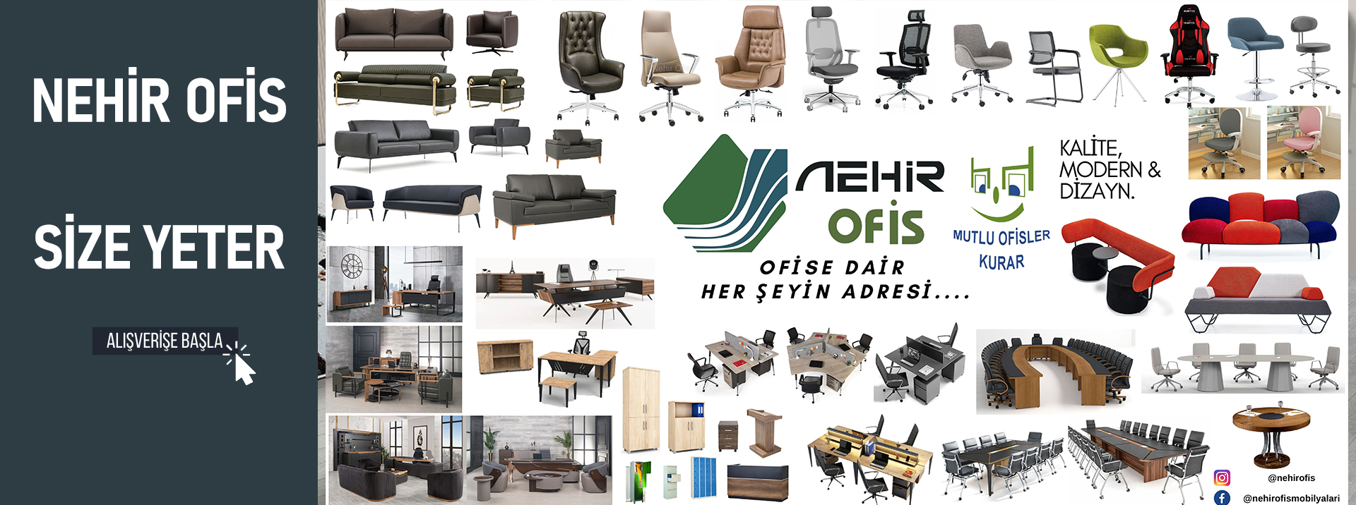 Kurumsal Firmalar İçin Özel Tasarım Ofis Mobilyaları