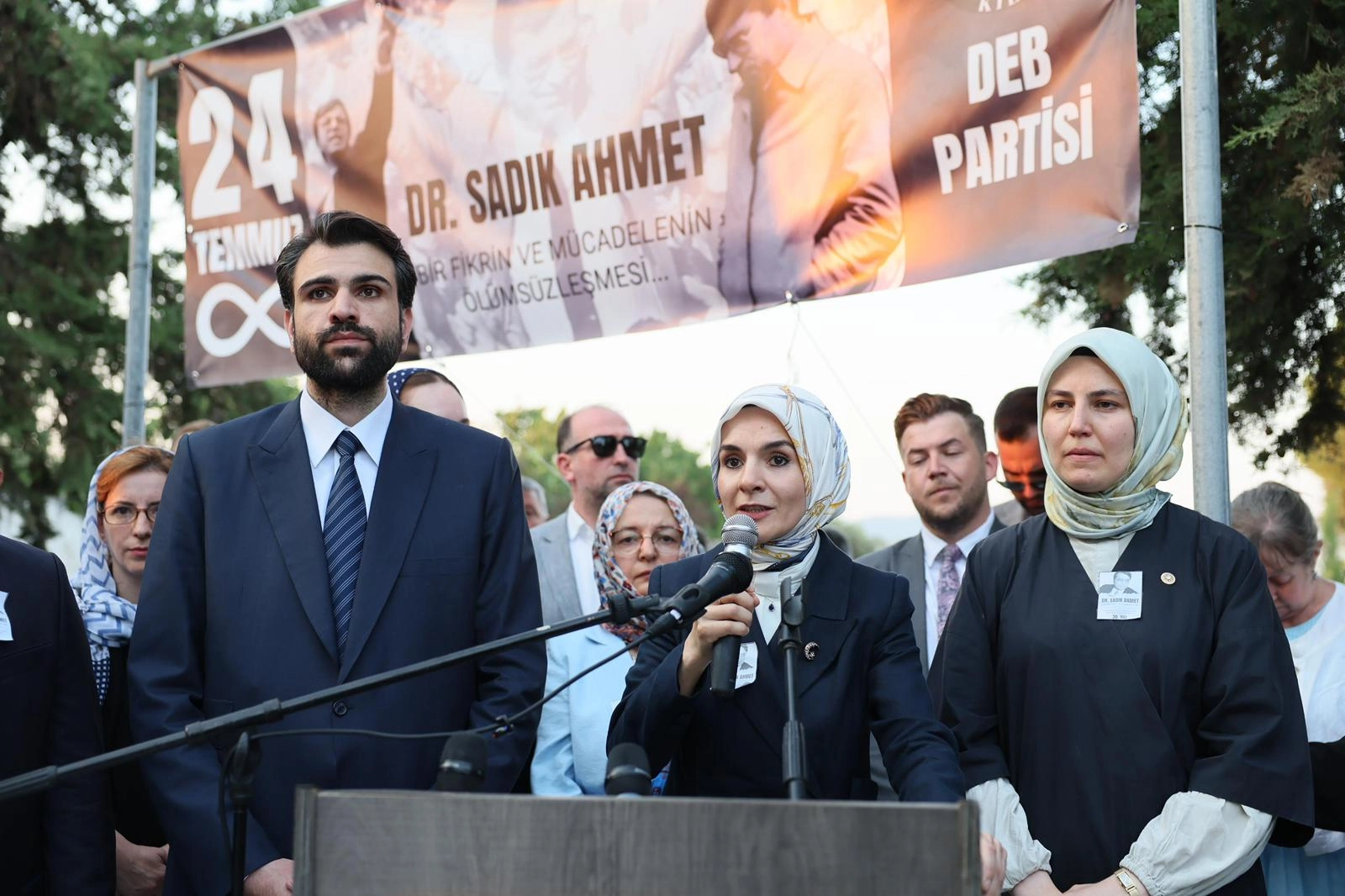 Bakan Göktaş Batı Trakya'da anma töreninde