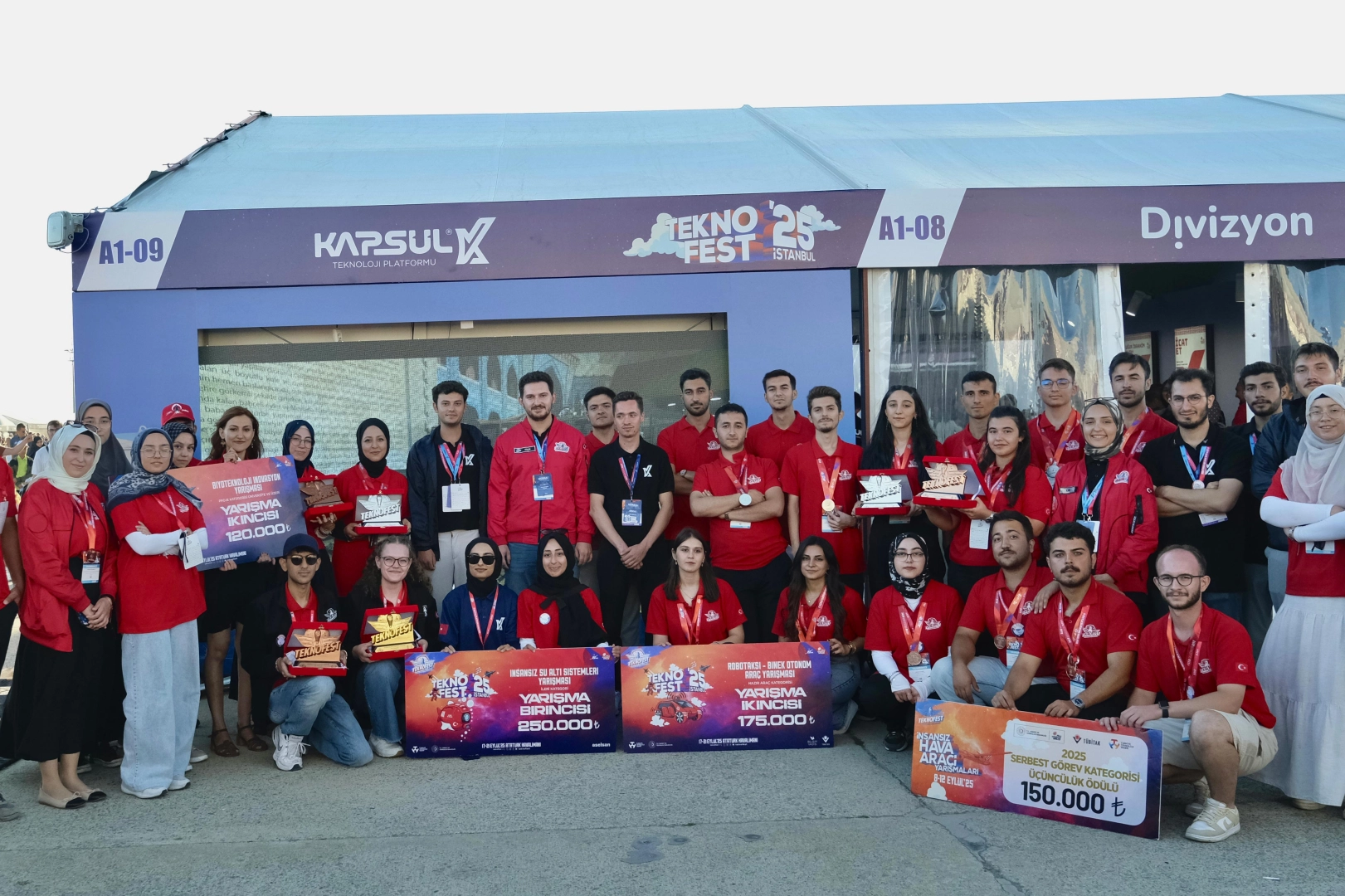 KAPSÜL’den TEKNOFEST’te 18 ödüllük başarı